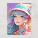 Suche nach kawaii mädchen postkarten Anime