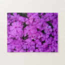 Suche nach violette blumen puzzle Blühen