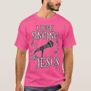 Suche nach liebe i zu singen tshirts Kirche