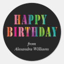 Suche nach elegant birthday aufkleber Cool