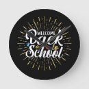 Suche nach zurück zu schule wanduhren Für kinder