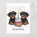 Suche nach rottweiler geburtstag karten Welpe