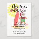 Suche nach christmas beach party einladungen Santa