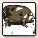 Suche nach holzschnitte untersetzer Schweine
