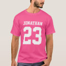 Suche nach name auf tshirts Sport