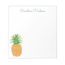 Suche nach ananas notizblock Aquarell