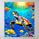 Suche nach wasserleben poster Tropenfische