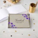 Suche nach lila blumen gästebuch Elegant