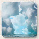 Suche nach eisberg untersetzer Küste