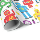 Suche nach roboter für kinder geschenkpapier Science fiction