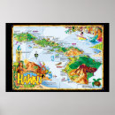 Suche nach hawaii inseln poster Tropisch