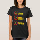 Suche nach weiblicher gamer tshirts Video