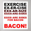 Suche nach speck und eier poster Fleisch