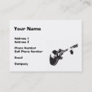 Suche nach schwarze gitarre visitenkarten Band