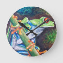 Suche nach frosch wanduhren Niedlich
