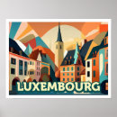 Suche nach luxembourg poster Vintag