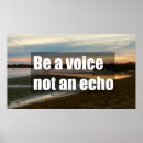 Suche nach eine stimme poster Typografie