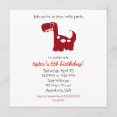 Suche nach dino milbe einladungen Dinosaurier