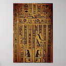 Suche nach hieroglyphen poster Egyptisch