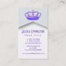 Suche nach mit krone visitenkarten Für sie