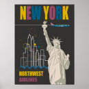 Suche nach vintage airline poster Usa