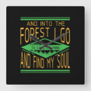 Suche nach draußen uhr poster wanduhren Wald