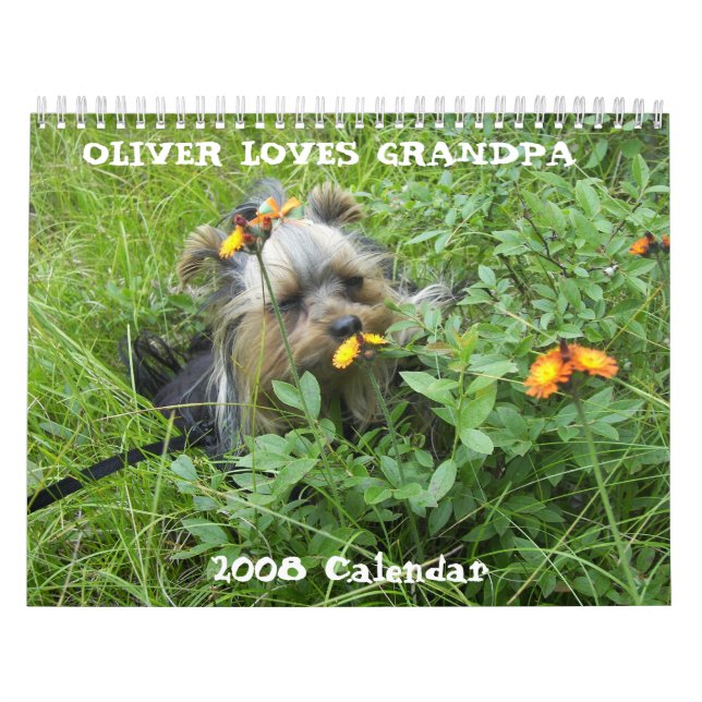 000_0011, OLIVER-LIEBE-GROSSVATER, Kalender 2008 (Titelbild)
