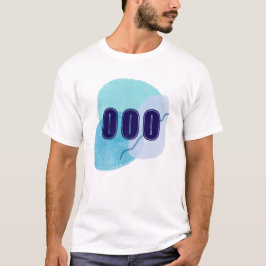 000 Angel Numbers Blue Spiritual High Vibes T-Shirt