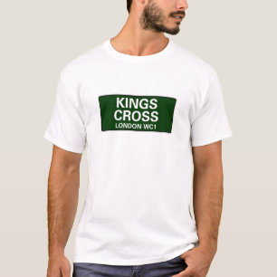 000 STRASSENSCHILDER - LONDON - KÖNIGE CROSS WC1 T-Shirt