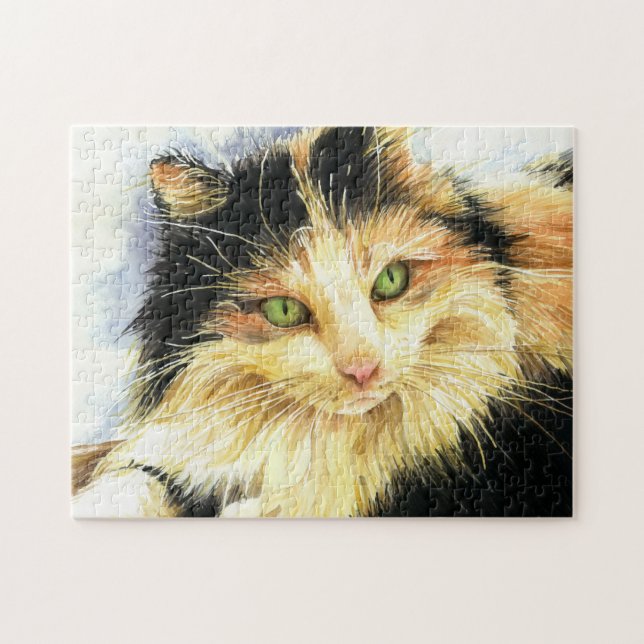 0010 Calico Cat Puzzle (Horizontal)