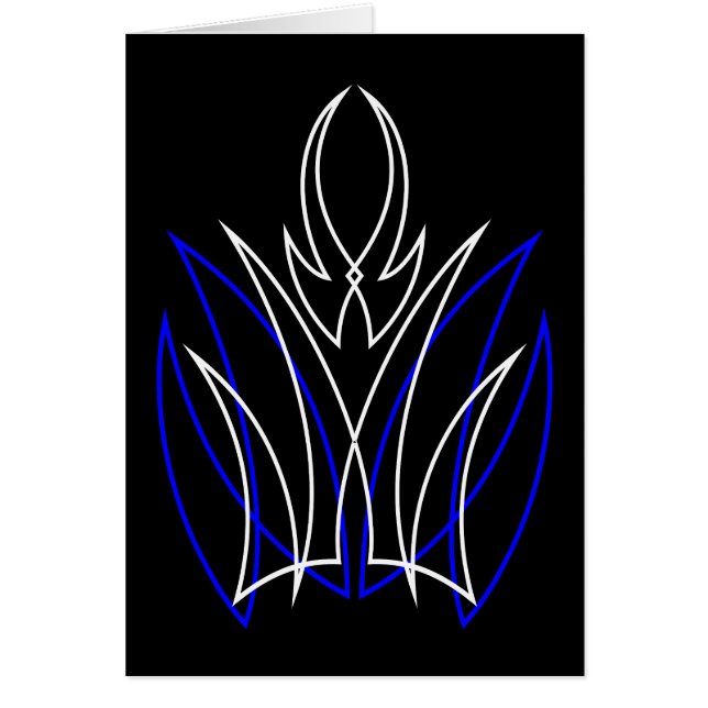 001 Pinstripe Azul-Blanco (Vorne)