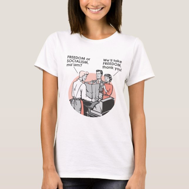 001Freedom.ai T-Shirt (Vorderseite)