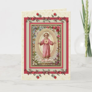 0024 Baby Jesus Fürst des Friedens Grußkarte Karte