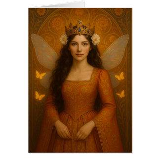002_A fairy princess in burnt orange.