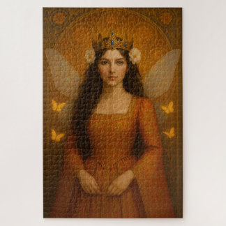 002_A fairy princess in burnt orange. Puzzle