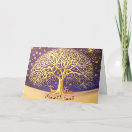 002, WELTFRIEDEN FEIERTAGSKARTE