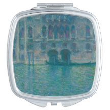 004-035　クロード・モネ　『Palazzo da Mula, Venice』　コンパクトミラー