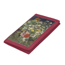 005-011　ゴッホ　『花瓶の花のブーケ』　財布
