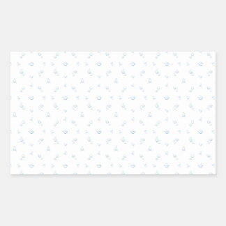 006 Fläche Rechteckiger Aufkleber