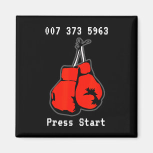 007 373 5963 The Dream Fight Videospiel-Code Boxin Magnet