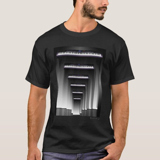 007 es mit MusicMinds Kleid Loud tragend T-Shirt (Vorderseite)