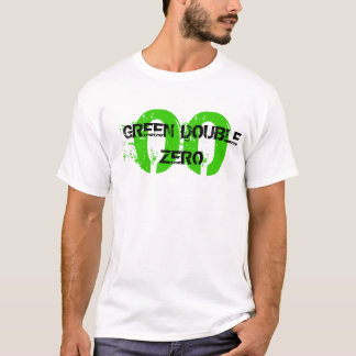 00, GRÜNES DOPPELZERO T-Shirt