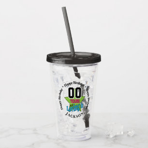 00 Jahre und Liebe   Geburtstag Acryltrinkbecher