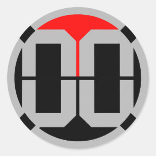 00 LvL 1,5 Zoll Aufkleber