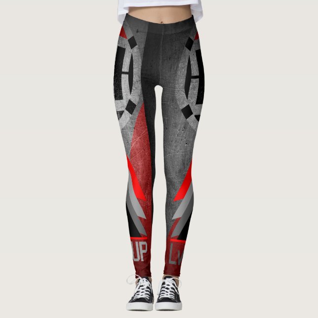 00 LVL-Niveau herauf Leggings (Vorderseite)