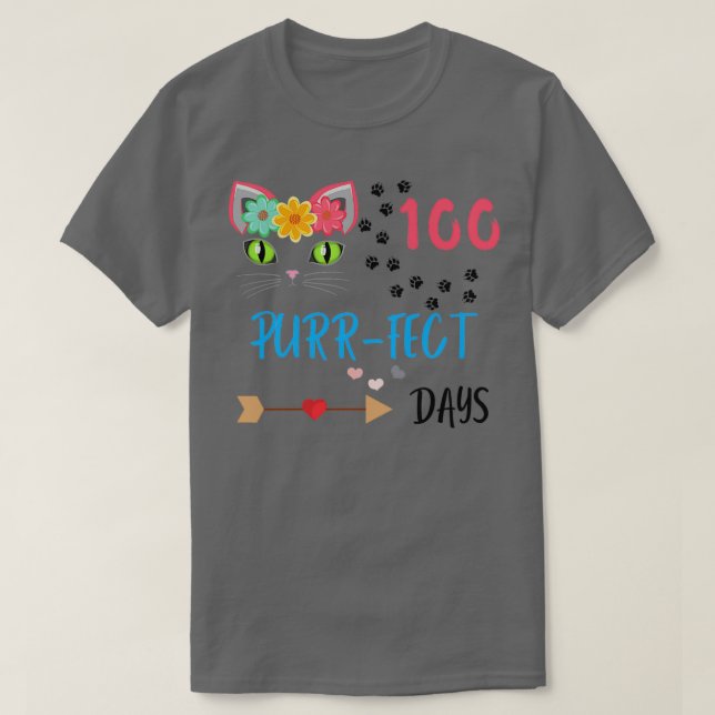 00 Purfect Days to Niedlich Cat Gifts for Sweeter  T-Shirt (Design vorne)