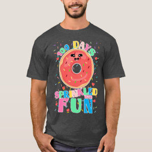 00 Tage mit Spaß geteilt Donut Kids 00. Tag der T-Shirt