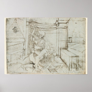 01147 Ludwig Wilhelm, Graf von Baden , 1705 Poster