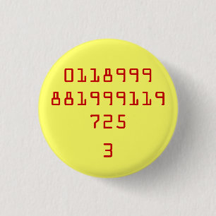 0118999881999119725, 3 BUTTON