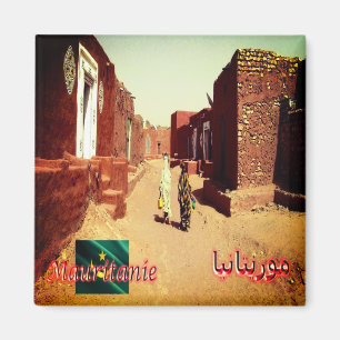 011 OUALATA, Mauretanien, Afrika, Kühlschrank Magnet